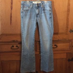 Levi’s super low boot cut jeans